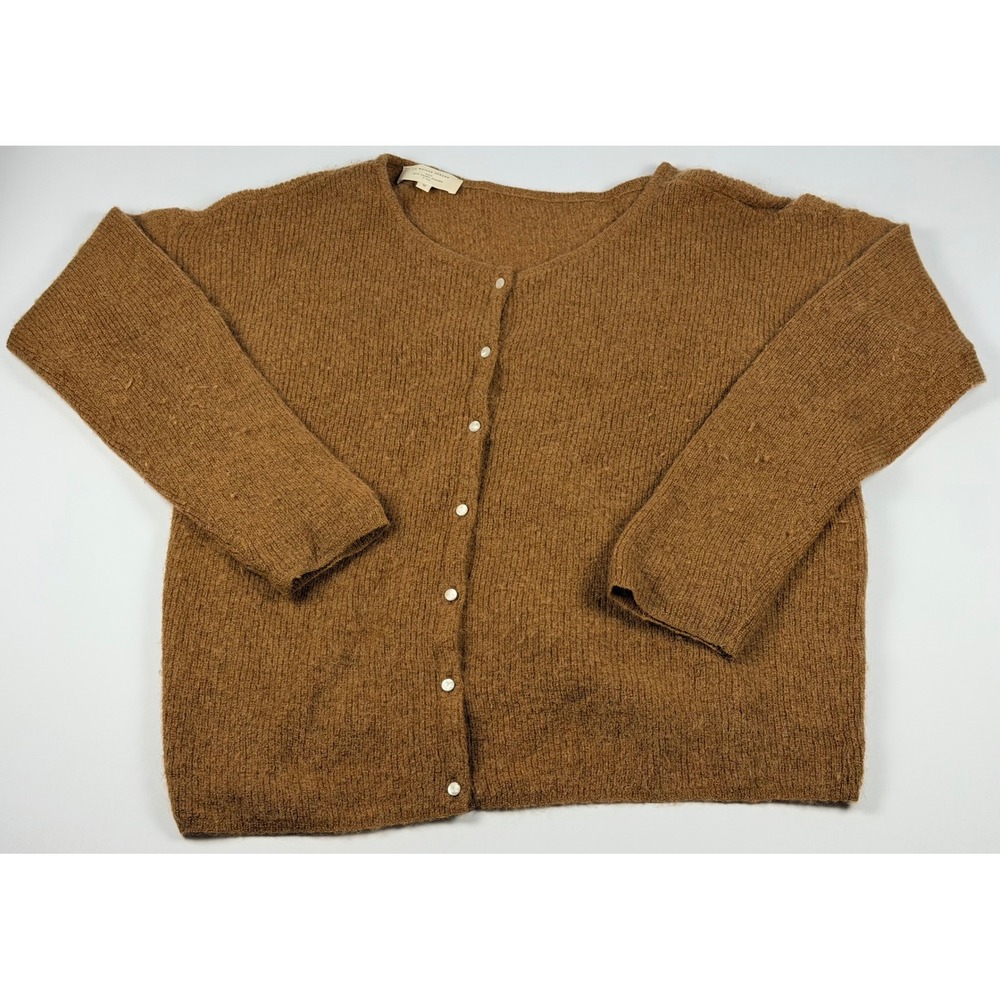 Sezane Paris Gaspard Mohair Alpaca Reversible Cardigan Sweater Women's Size M